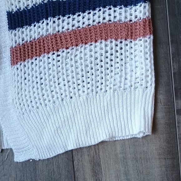 Doe & Rae Multicolor Striped Cardigan - Picture 5 of 10